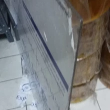POLYCARBONATE SHEET SOLID CLEAR 6MM 122O X 2440MM 